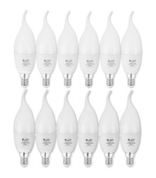 پکیج 12 عددی لامپ ال ای دی اشکی 7 وات افراتاب