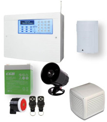 پکیج کامل دزدگیرفایو استار GSA-208 (باسیم)