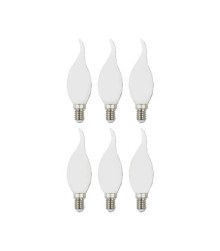 پک 6 عددی لامپ LED اشکی نمانور 7W