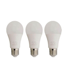 پک 3 عددی لامپ LED حبابی نمانور A60_A65+9W