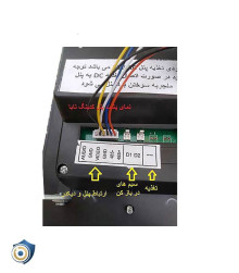 پشت پنل آیفون تصویری تابا کدینگ کارتی TVP-1800