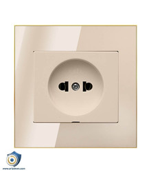 پریز برق آسیامدل نگین صدفی