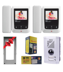 پکیج کامل آیفون تصویری 2 واحدی تابا TVD-1090M