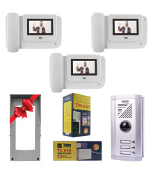 پکیج کامل آیفون تصویری 3 واحدی تابا TVD-1043i