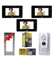 پکیج کامل آیفون تصویری 3 واحدی تابا TVD-2070M