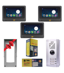 پکیج کامل آیفون تصویری 3 واحدی تابا TVD-4070