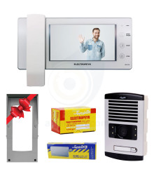 پکیج کامل آیفون تصویری 1 واحدی الکتروپیک 1294 سفید