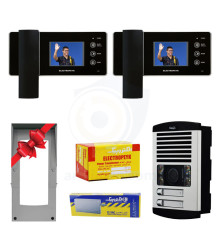 پکیج آیفون تصویری دو واحدی الکتروپیک 1196 مشکی