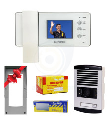 پکیج آیفون تصویری 1واحدی الکتروپیک 1196 سفید