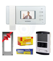 پکیج آیفون تصویری یک واحدی الکتروپیک مدل 1096 سفید