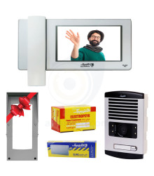 پکیج کامل آیفون تصویری 1 واحدی الکتروپیک 996 سفید