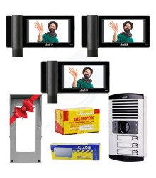 copy of پکیج کامل آیفون تصویری 3 واحدی الکتروپیک 996 مشکی
