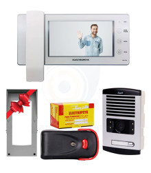 پکیج کامل آیفون تصویری 1 واحدی ضد سرقت الکتروپیک 1294 سفید