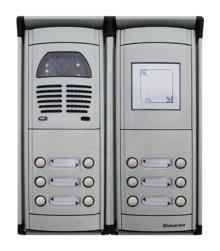 پنل دربازکن تصویری 12واحدی سیماران فوژان کارتی VFCD/N