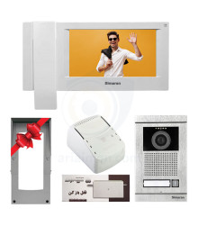 پکیج کامل آیفون تصویری 1 واحدی سیماران HS-73TKM200