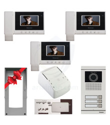 پکیج دربازکن تصویری 3 واحدی سیماران HS-43