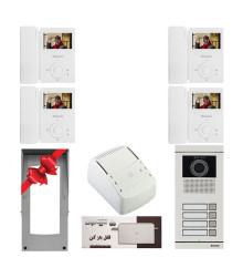 پکیج دربازکن تصویری چهار واحدی سیماران HS-43FL