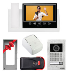 پکیج  یک واحدی ضدسرقت آیفون تصویری سیماران HS-72TK