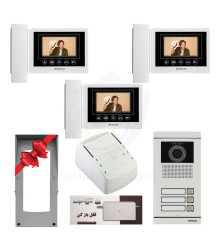 پکیج آیفون تصویری سه واحدی سیماران مدل 43TK-M