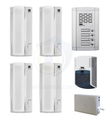 پکیج چهار واحدی آیفون صوتی تابا 4 سیم مدل TL-633