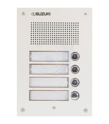 پنل آیفون صوتی 4 واحدی سوزوکی مدل SZ-4UM