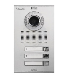 پنل آیفون تصویری 3 واحدی سوئیچردار نفیس