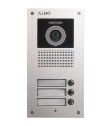 پنل آِیفون تصویری 3 واحدی آلدو طرح جدید AL-3UDC