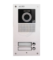 پنل آیفون تصویری 2 واحدی کارتی آلدو AL-2UDC-RF