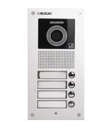 پنل آیفون تصویری 4 واحدی کارتی سوزوکی SZ-U4DC-RF