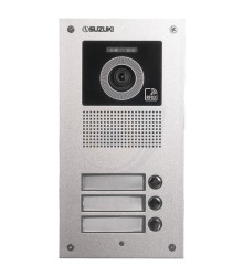 پنل آیفون تصویری 3 واحدی کارتی سوزوکی SZ-U3DC-RF