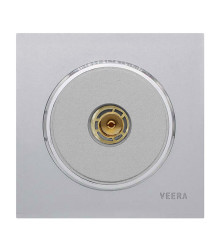 آنتن  کلید و پریز ویرا آلفا اسپرت نقره ای استیل (مات)