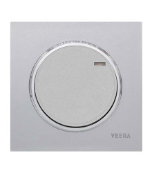 کلید و پریز ویرا آلفا اسپرت نقره ای استیل (مات)