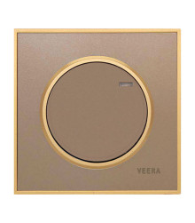 کلید و پریز ویرا آلفا کلاسیک بژ طلایی (مات)