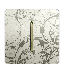 کلید و پریز آسیا الکتریک مدل کریستال آنتیک