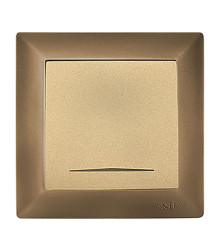 کلید و پریز آسیا الکتریک مدل پارسه بژ