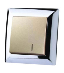 ایران الیزه متال (سیلور براق و قاب میانی بژ)