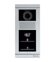 پنل آیفون تصویری 2 واحدی فرداد لمسی کارتی سیماران VFBT2