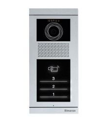 پنل آیفون تصویری 3 واحدی فرداد لمسی کارتی سیماران VFBT4