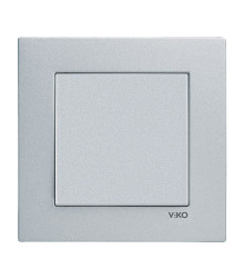 کلید و پریز ویکو مدل نوولا Novella نقره ای