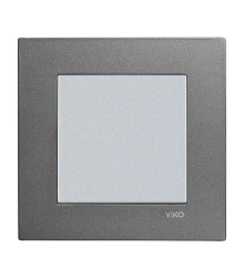 کلید و پریز ویکو مدل نوولا Novella دودی با میانی سیلور