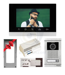 پکیج کامل آیفون تصویری 1 واحدی سیماران HS-77TKM