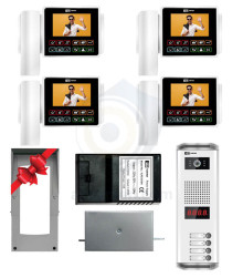 پکیج کامل 4 واحدی تکنما VDP-C43plus (بدون حافظه)