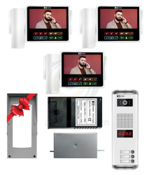 پکیج کامل 3 واحدی تکنما VDP-C70plus (بدون حافظه)