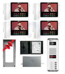 پکیج کامل 4 واحدی تکنما VDP-C70plus (بدون حافظه)