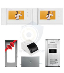 پکیج کامل 2 واحدی آلدو V727M سفید (حافظه دار)