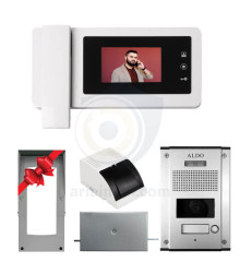 پکیج کامل 1 واحدی آلدو V414M سفید (حافظه دار)