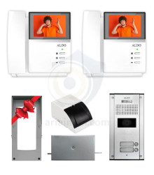 پکیج کامل آیفون تصویری 2 واحدی آلدو V412