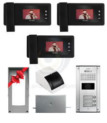 پکیج کامل 3 واحدی آلدو V414M مشکی (حافظه دار)