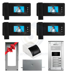 پکیج کامل 4 واحدی آلدو V414 مشکی (بدون حافظه)