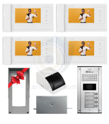 پکیج کامل 4 واحدی آلدو V727M سفید (حافظه دار)